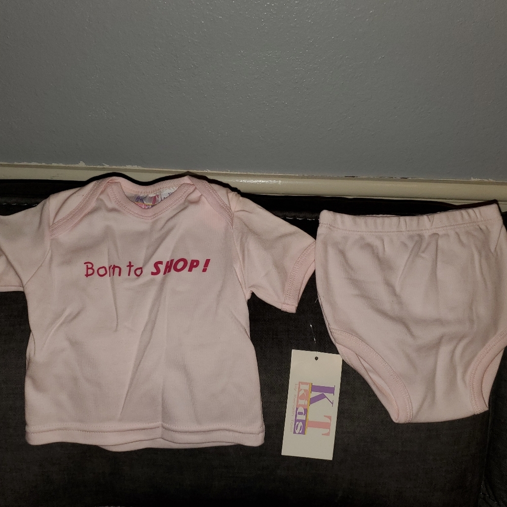 Baby girl short set